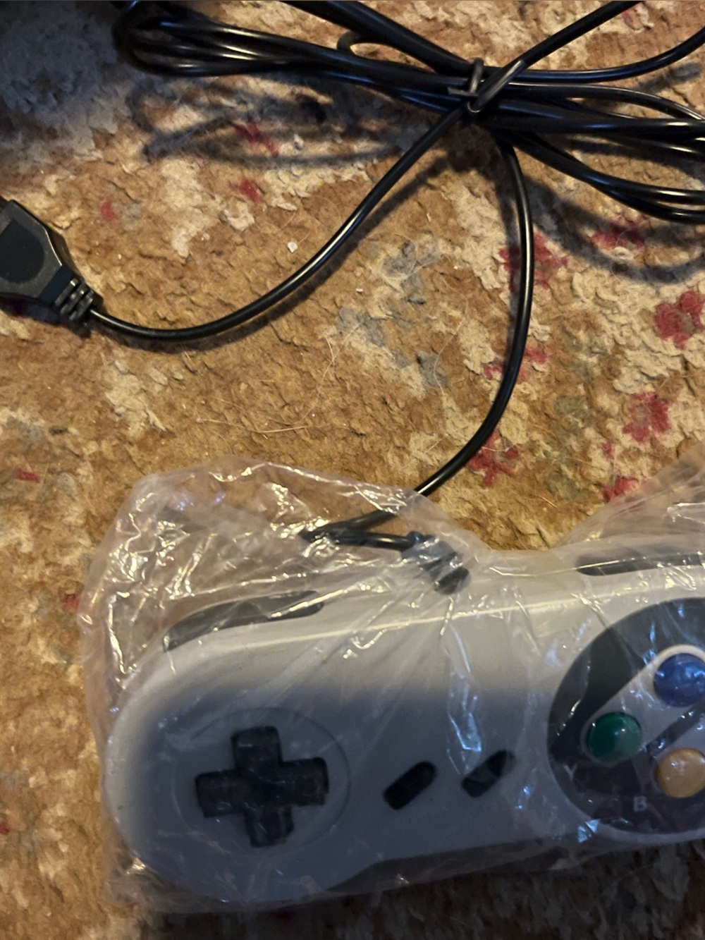 Super Nintendo SNES Style Retro Wired Controller Gamepad (Wii / Wii U Classic Po